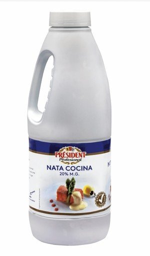 Nata culinaria President prof.UHT 20%M.G 1,5lt 