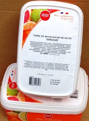 Fr Rouges - Purè mandarina Sicilia (6x1kg)